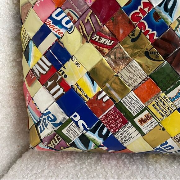 Nahui Ollin Candy Wrapper Bag Purse - Picture 7 of 14